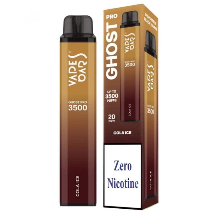 Ghost Pro 3500 Zero Nicotine Disposable Vape Bar