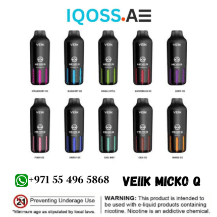 VEIIK Micko Q 5500 Vape Puffs Disposable