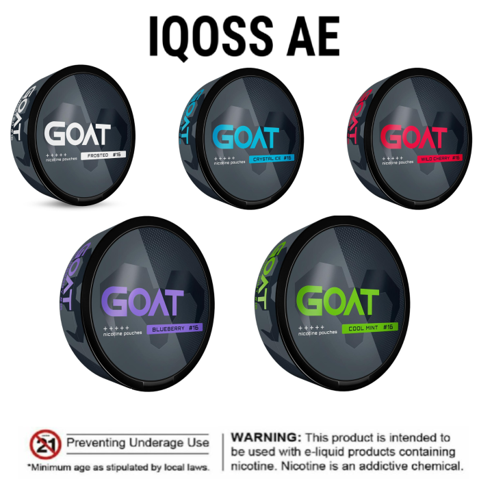 Goat Nicotine Pouches in Dubai