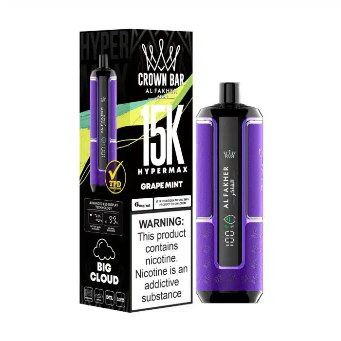 AL FAKHER HYPERMAX 15K PUFFS DISPOSABLE VAPE