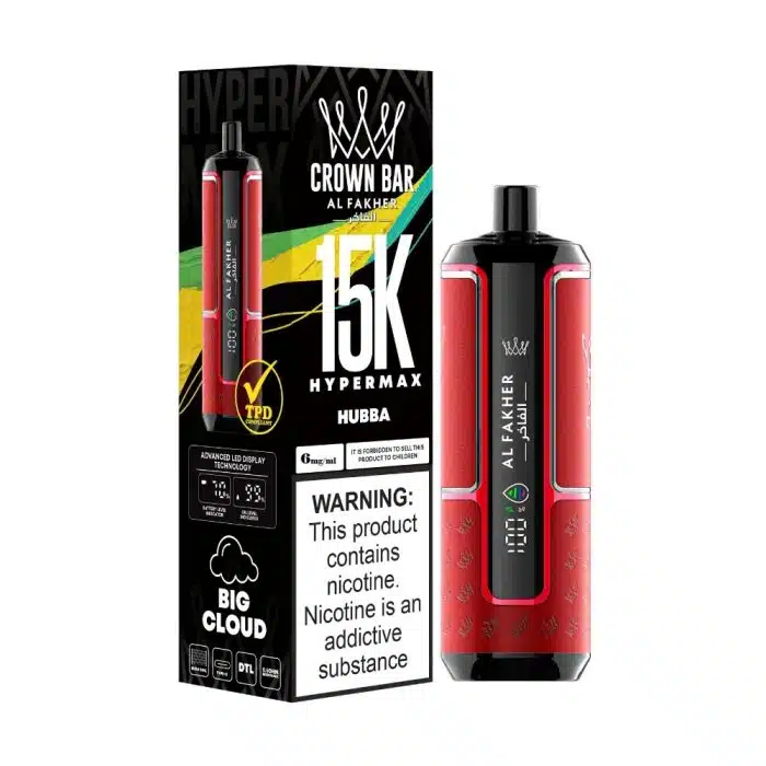 AL FAKHER HYPERMAX 15K PUFFS DISPOSABLE VAPE