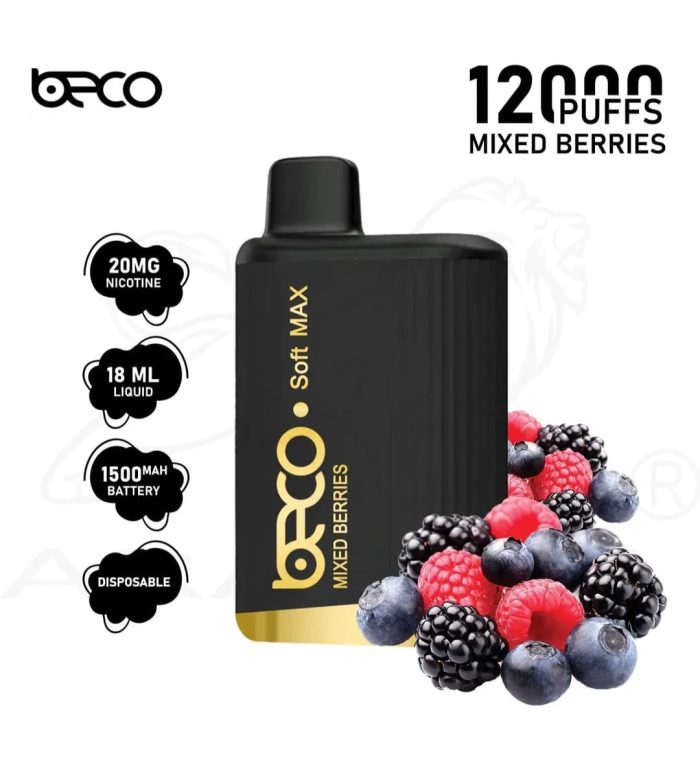 BECO SOFT MAX DISPOSABLE VAPE 12000 PUFFS